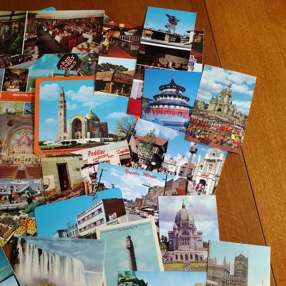 Postcards Lot/40 Random Assortment - Picture 10 of 12